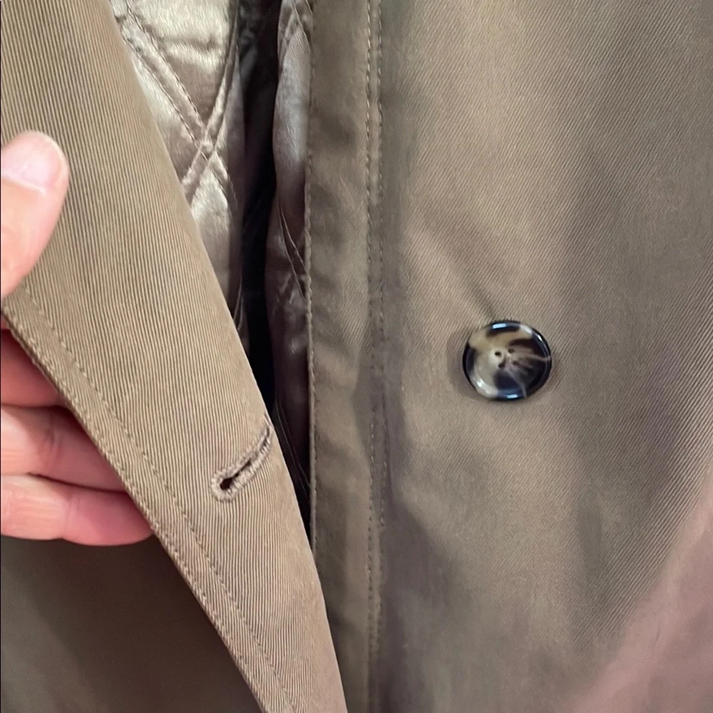 LONDON FOG Men's Tan Trench Coat